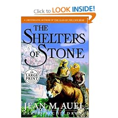 The Shelters of Stone (Random House Large Print (Cloth/Paper))