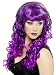 Smiffy's Siren Wig (Purple/ Black) [Apparel]