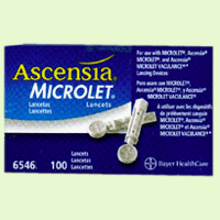 Bayer Ascensia Microlet Lancets