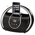 Jensen Portable Docking Music System for iPod - Black (JiSS-100)