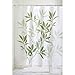 iDesign Leaves X-Long Shower Curtain, Green, 72-Inch by 96-Inch