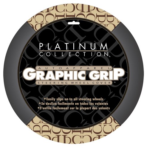 Platinum Collection "Signature Series" Graphic Grip Steering Wheel Cover
