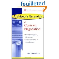 Architect's Essentials of Contract Negotiation