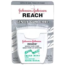 Reach Gentle Gum Care Woven Dental Floss, Fresh Mint, 50-Yard Dispensers (Pack of 9)