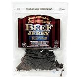 SnackMasters Certified All Natural Gourmet Beef Jerky, Teriyaki, 4-Ounce Packages (Pack of 8)