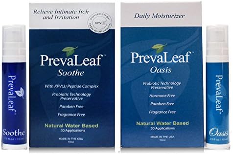 Natural Ingredients - Prevaleaf Soothe &amp; PrevaLeaf Oasis Bundle- 30 Applications Each
