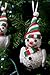 Clever Creations Shatterproof Christmas Tree Snowman Ornaments 4