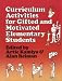 Book Curriculum Activities for Gifted and Motivated Elementary Students