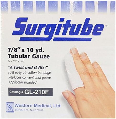 Surgitube GL210F 10 Yard - 7/8" Large Fingers, Toes (Beige) - Size 2