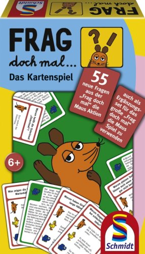 Schmidt Spiele - 51139 Frag doch mal die Maus, Das Kartenspiel