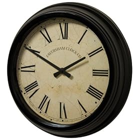 Gallery Davington Wall Clock, Black