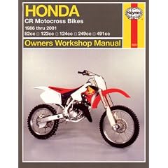 Haynes Honda CR Motocross Bikes Owners Workshop Manual: 1986-2001 (Owners Workshop Manual)
