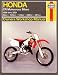 Book Haynes Honda CR Motocross Bikes Owners Workshop Manual: 1986-2001 (Owners Workshop Manual)