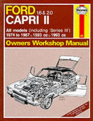 Ford Capri II, 1.6 & 2.0, All models 1974-87 Owner's Workshop Manual (Service & Repair Manuals)