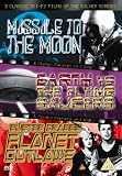 3 Classic Sci-Fi Films Of The Silver Screen - Missile To The Moon / Earth Vs The Flying Saucers / Planet Outlaws [DVD]