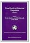 Time Depth in Historical Linguistics (Papers in the Prehistory of Languages) (v. 1 & 2)