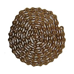 KMC K710 SUPER LIGHT KOOL 1/2X1/8 SILVER BMX/SINGLE SPEED CHAIN.