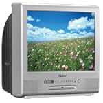 Haier TCF20 20-Inch CRT TV with Built-In DVD Player, Silver
