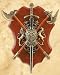 Sword Axe with Shield Display