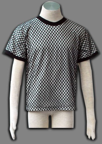 Japanese Anime Naruto Cosplay Costume - Male Ninja T-Shirt 1st Ver Large