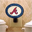 Atlanta Braves MLB Art Glass Nightlight