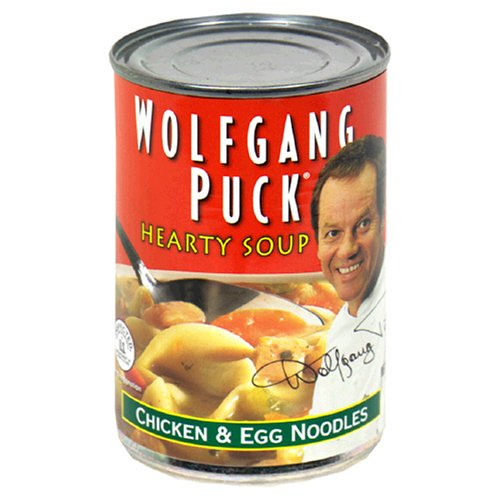 Wolfgang Puck Chicken & Egg Noodles Soup, 14.5-Ounce Cans (Pack of 12) by Wolfgang Puck