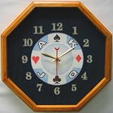 13x13 Octagon Poker Wall Clock