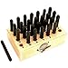 27 Letter Punches Wood Stand Metalsmith Tools 1/8