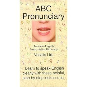 ABC Pronunciary, American English Pronunciation Dictionary [VHS]
