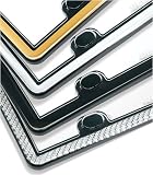 WeatherTech Clear License Plate Cover - White