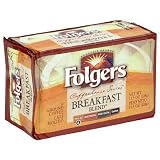 Folgers Breakfast Blend Ground Coffee, 11.5-Ounce Bricks (Pack of 6)