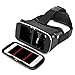DESTEK® V2 3D VR Virtual Reality Headset Glasses(Pupil/Focal/Object Distance Adjustable)W/ Bluetooth Remote & NFC for 4~6