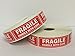 1 Roll of 1000 Labels 1x3 Fragile Handle with Care Shipping Labels Stickers