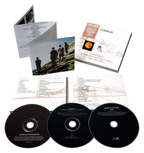 Parachutes / A Rush of Blood to the Head / Live 2003 DVD (Coffret 2CD+DVD)