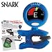 Snark SN-1 Clip-on Chromatic Guitar & Bass Tuner with SN1 Tap Tempo Metronome and Full Color Display, comes with Planet Waves Guitar Picks (PW-SAMPLER-3PACK) and reference sheet SN2