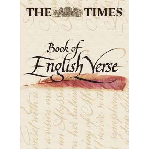 Times Book of English Verse