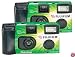Fujifilm Quicksnap Flash 400 Single-Use Camera With Flash (2 Pack)