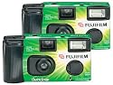 Fujifilm Quicksnap Flash 400 Single-Use Camera With Flash (2 Pack)