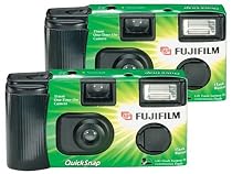 Fujifilm Quicksnap Flash 400 Single-Use Camera With Flash (2 Pack)