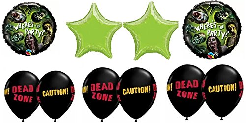 Zombies Party Balloon Bouquet