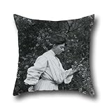 Oil Painting Archibald James Campbell - Amy Campbell With Wattle Cushion Cases ,best For Wedding,kids Girls,couch,girls,divan,kids Room 16 X 16 Inches / 40 By 40 Cm(both Sides)