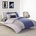Lacoste Meribel Cotton Bedding Set, Full/Queen, Blue/White