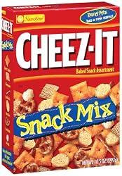 Cheez-It Snack Mix, Baked Snack Assortment, 10.5-Ounce Boxes (Pack of 3)