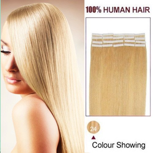 How Do You Want Hairextensionsale Tape In On 24 Inches Remy Human