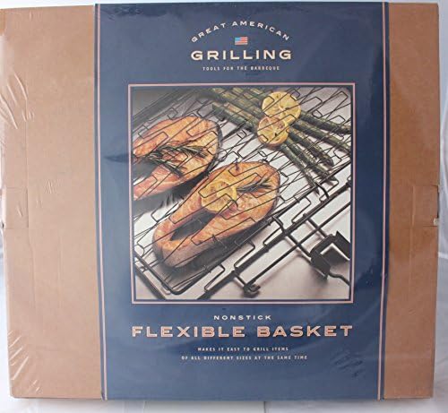Great American Grilling Non-Stick Flexible Basket - Tools for the BBQ