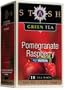 Stash Premium Pomegranate Raspberry Green Tea, Tea Bags, 18-Count Boxes (Pack of 6)