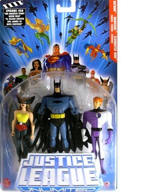  Batman, Hawkgirl, Elongated Man Action Figure Multi-Pack