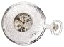 Sterling Silver Pocket Watch w Demi Hunter Case