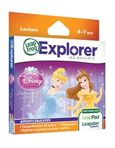 Leapfrog - 89012 - Jeu Educatif Electronique - LeapPad / Leapster Explorer - Jeu - Princesses Disney
