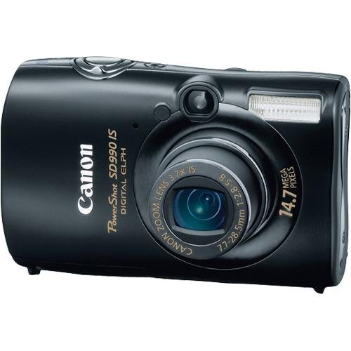 Canon PowerShot SD990 IS is one of the Best Compact Point and Shoot Digital Cameras for Photos of Children or Pets Under $750